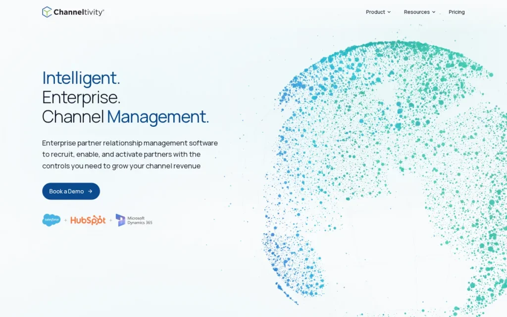 Channeltivity homepage screenshot