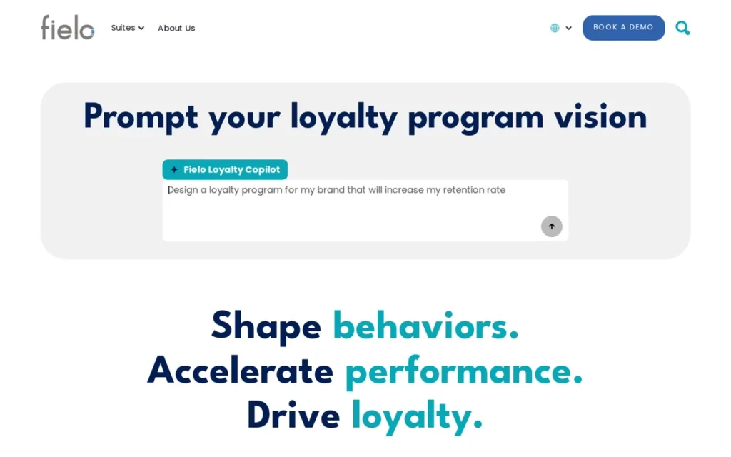 Fielo Channel Incentives homepage screenshot