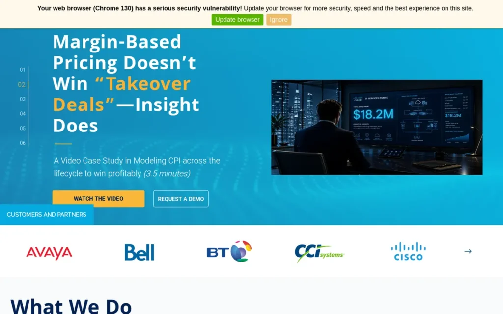 Netformx ChannelXpert homepage screenshot